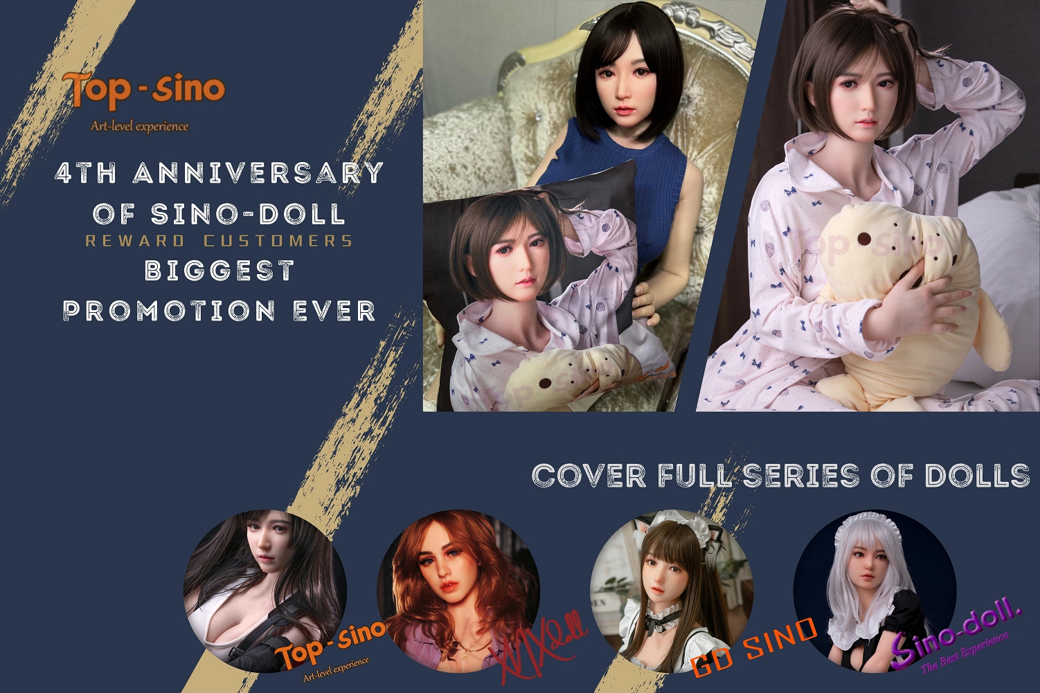 sino-doll 4th anniversary - the biggest promotion ever